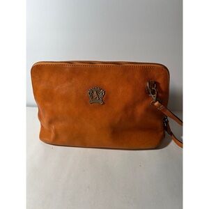 Orange Leather  Bag